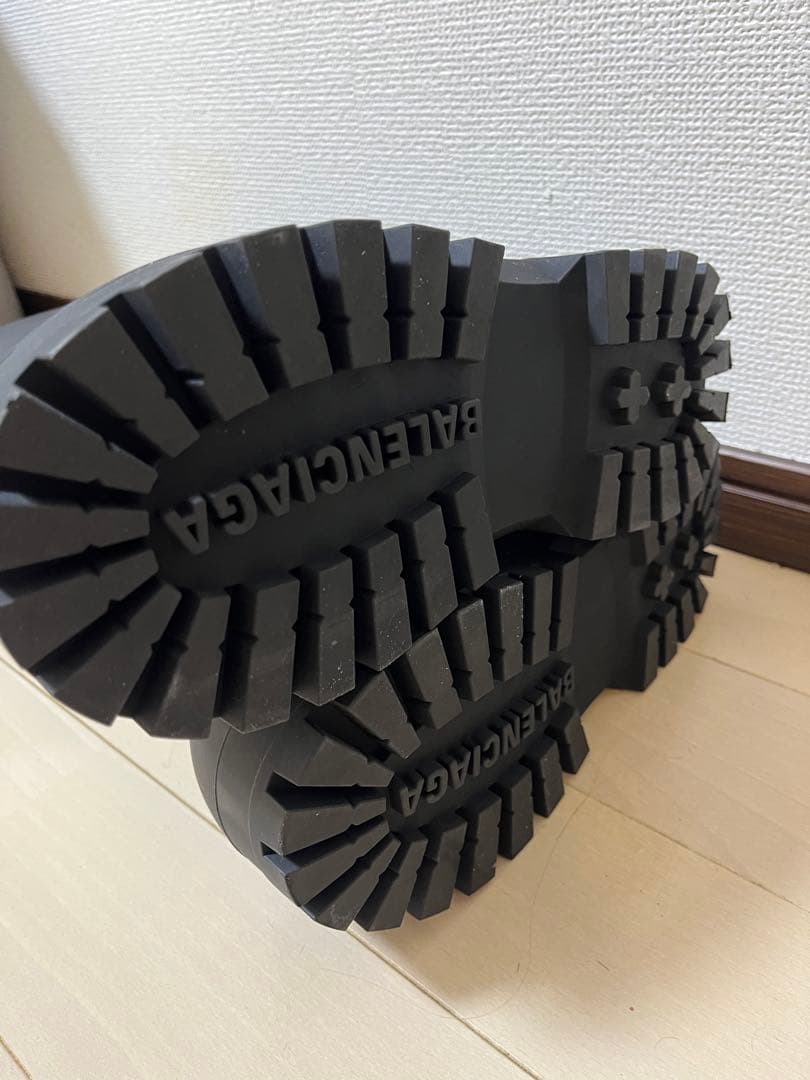 最終値下げ　バレンシアガ bulldozer60mmブーツ