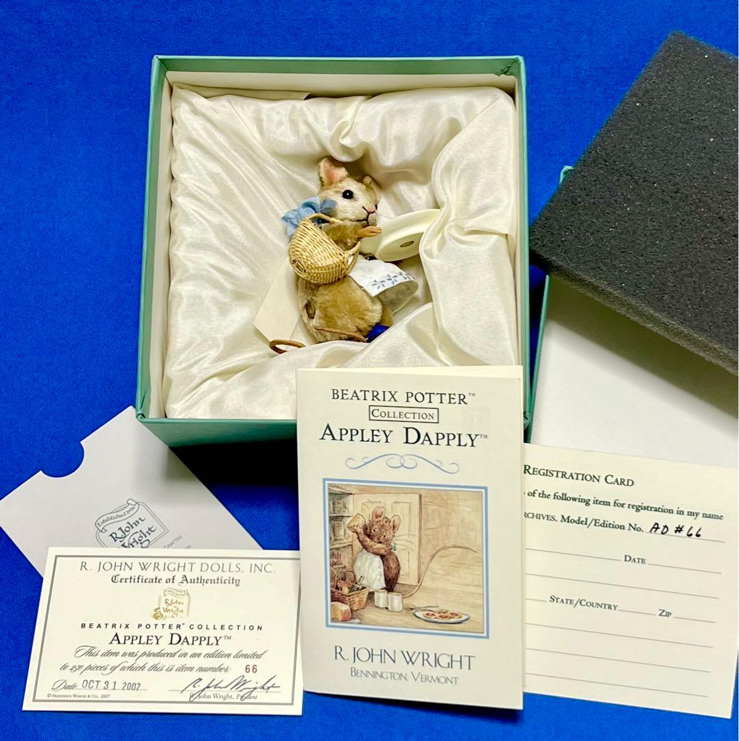 レア☆限定250☆新品同様☆アプリィダプリイ☆箱・証明書付☆R.ジョン・ライト