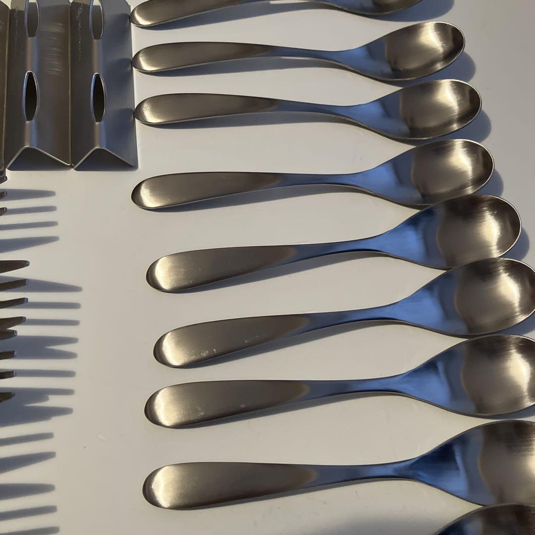 燕45 ナイフ5 フォーク大・スプーン小・フォーク小・レスト各10