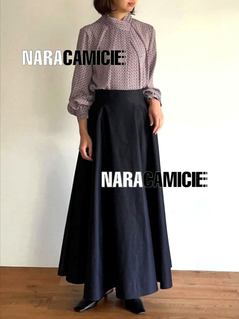 【ちー】ナラカミーチェ♦️TVドラマ✨ジョーゼット幾何アシンメトリ