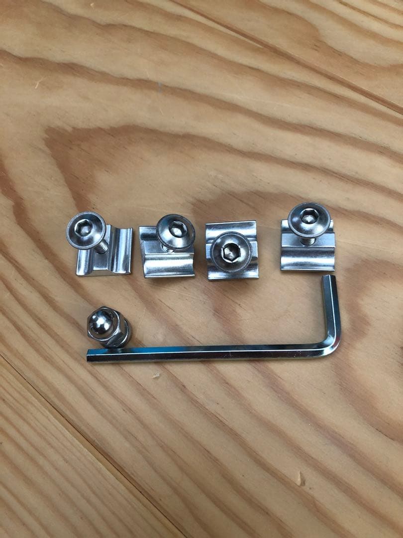 ステンレスユニットシェルフ　追加用帆立大、クロスバー大　無印良品