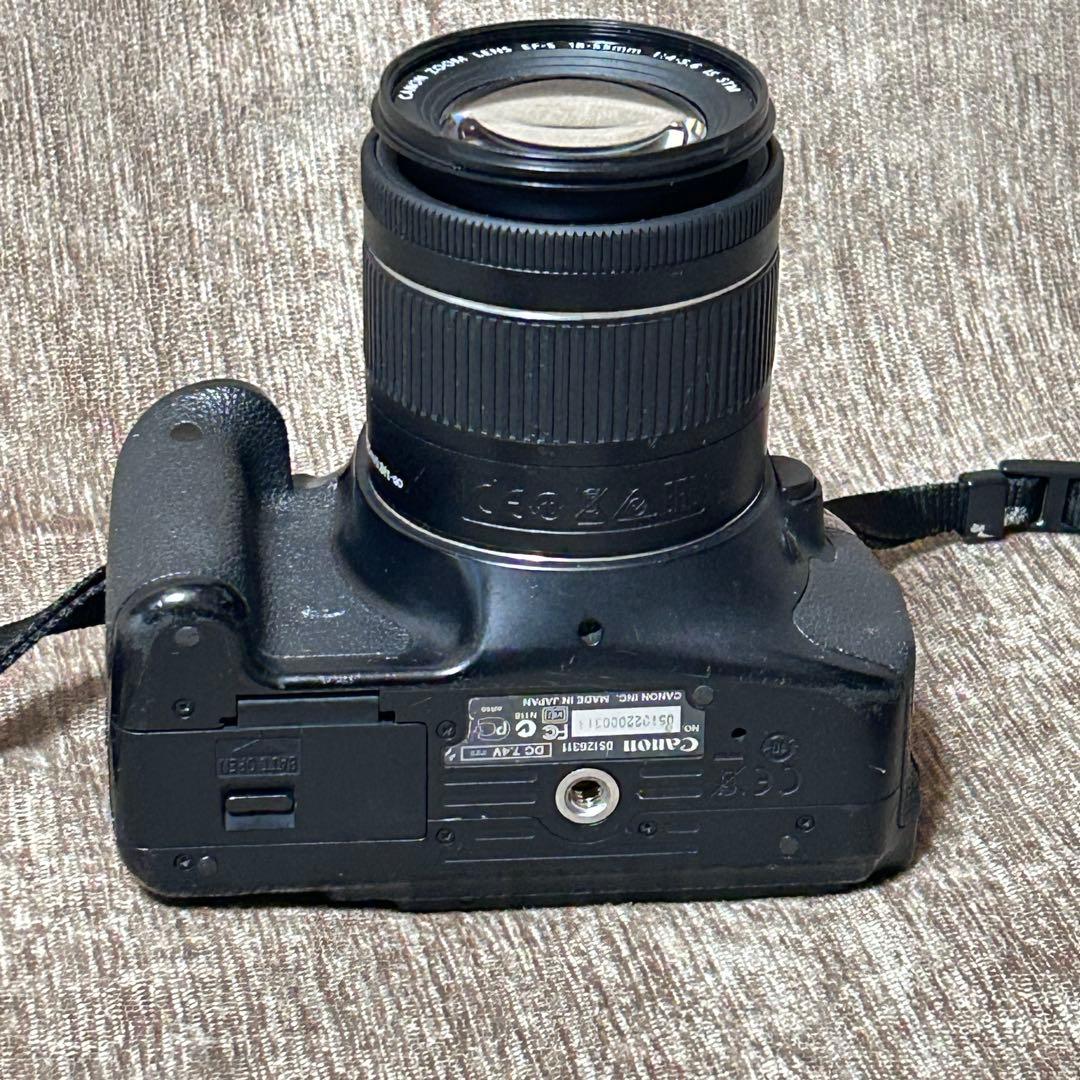 稼働品　Canon EOS kiss X5 レンズキット　充電器・電池　付属