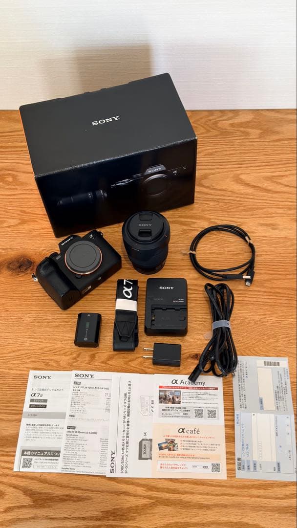 SONY α7Ⅳ ミラーレス一眼カメラ 28-70mmレンズ付き