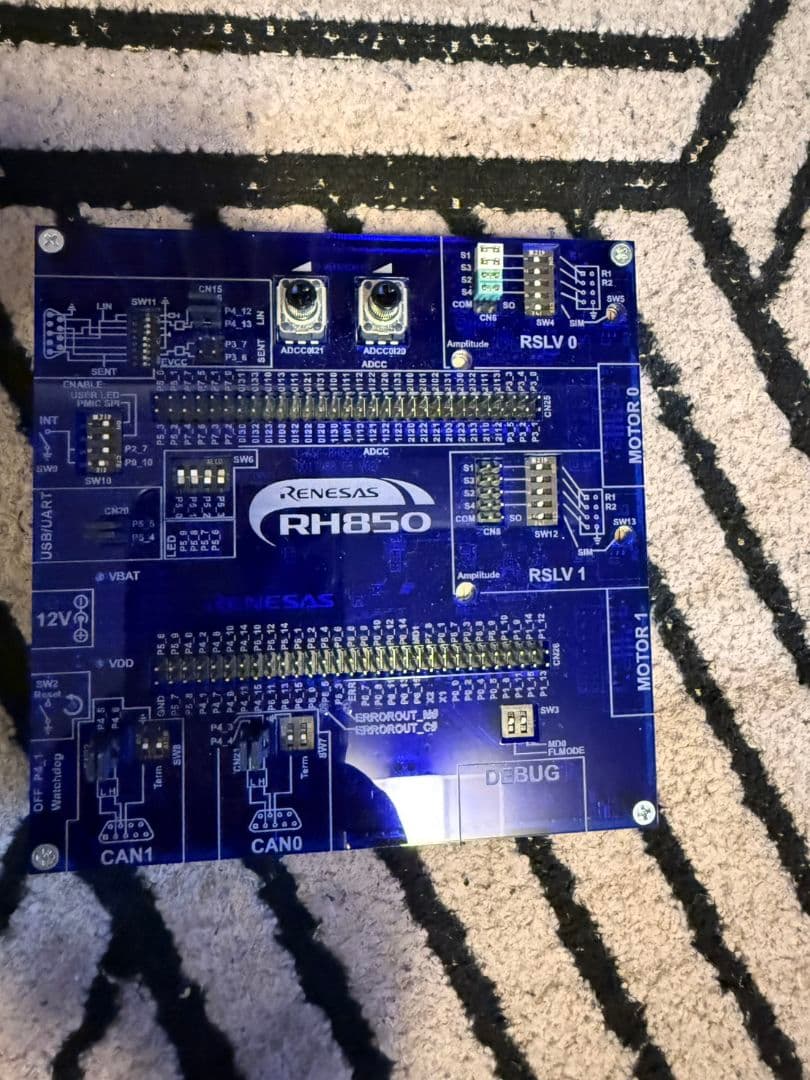 ルネサス RH850C1M-A2 スタータキット