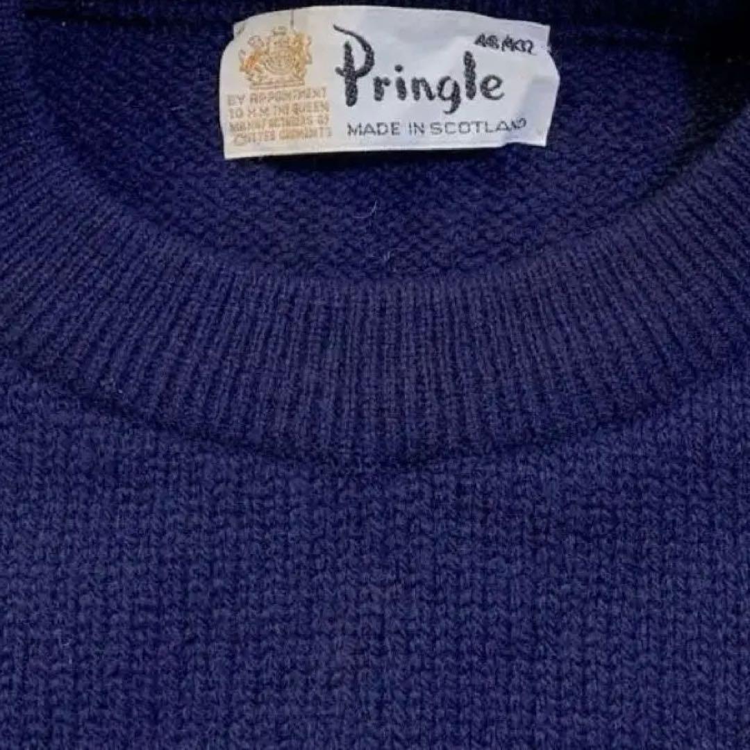 希少 スコットランド製 Pringle プリングル アーガイル ニットセーター