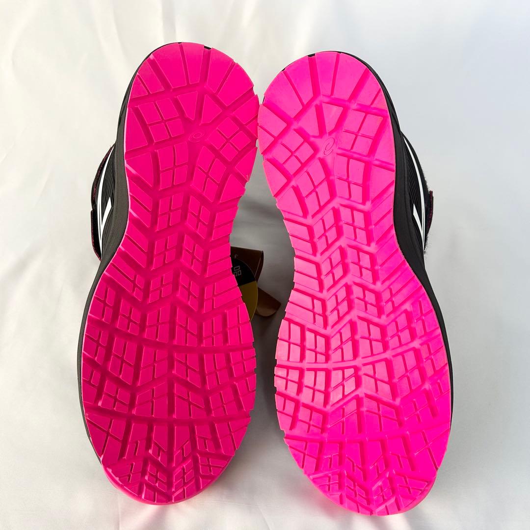 【新品】アシックス CP120 ピンク ウィンジョブ 安全靴 タグ付き