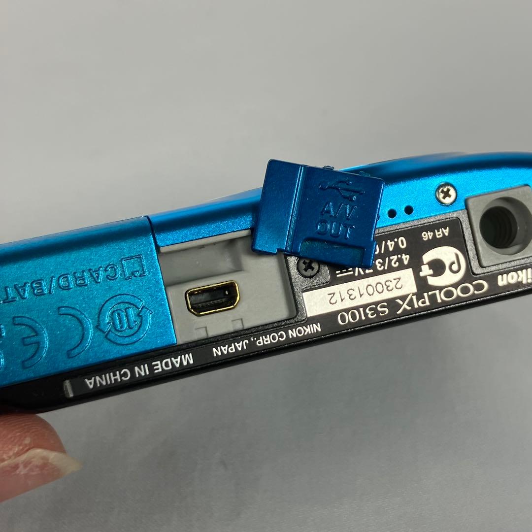 【動作確認済】Nikon ニコン　COOLPIX S3100 充電器付き