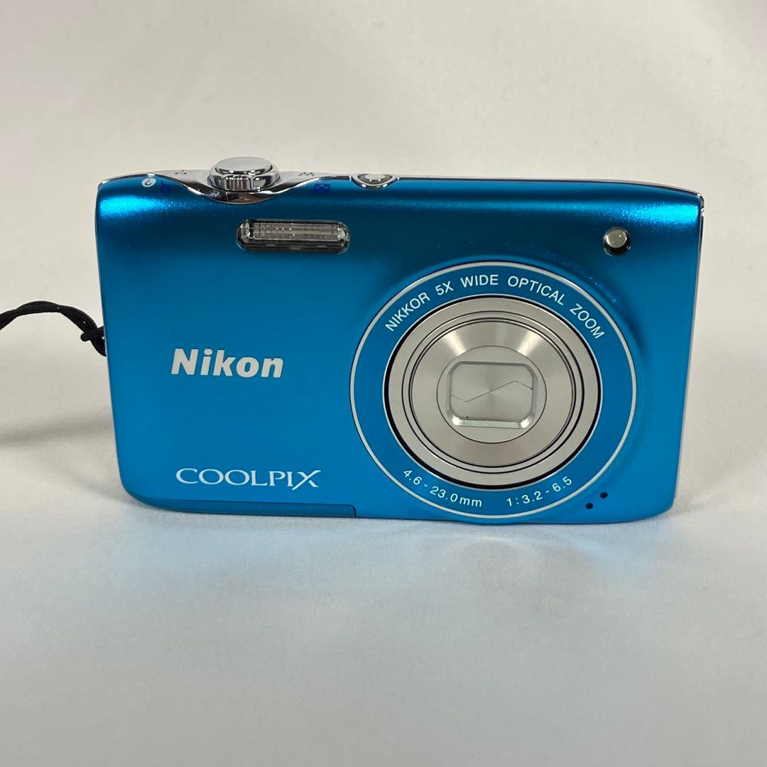 【動作確認済】Nikon ニコン　COOLPIX S3100 充電器付き