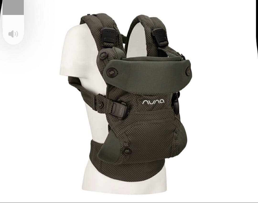 nuna カドルクリック ベビーキャリア 4WAY抱っこ紐 forest