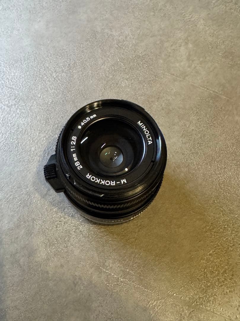 M-ROKKOR 28mm F2.8 ミノルタ