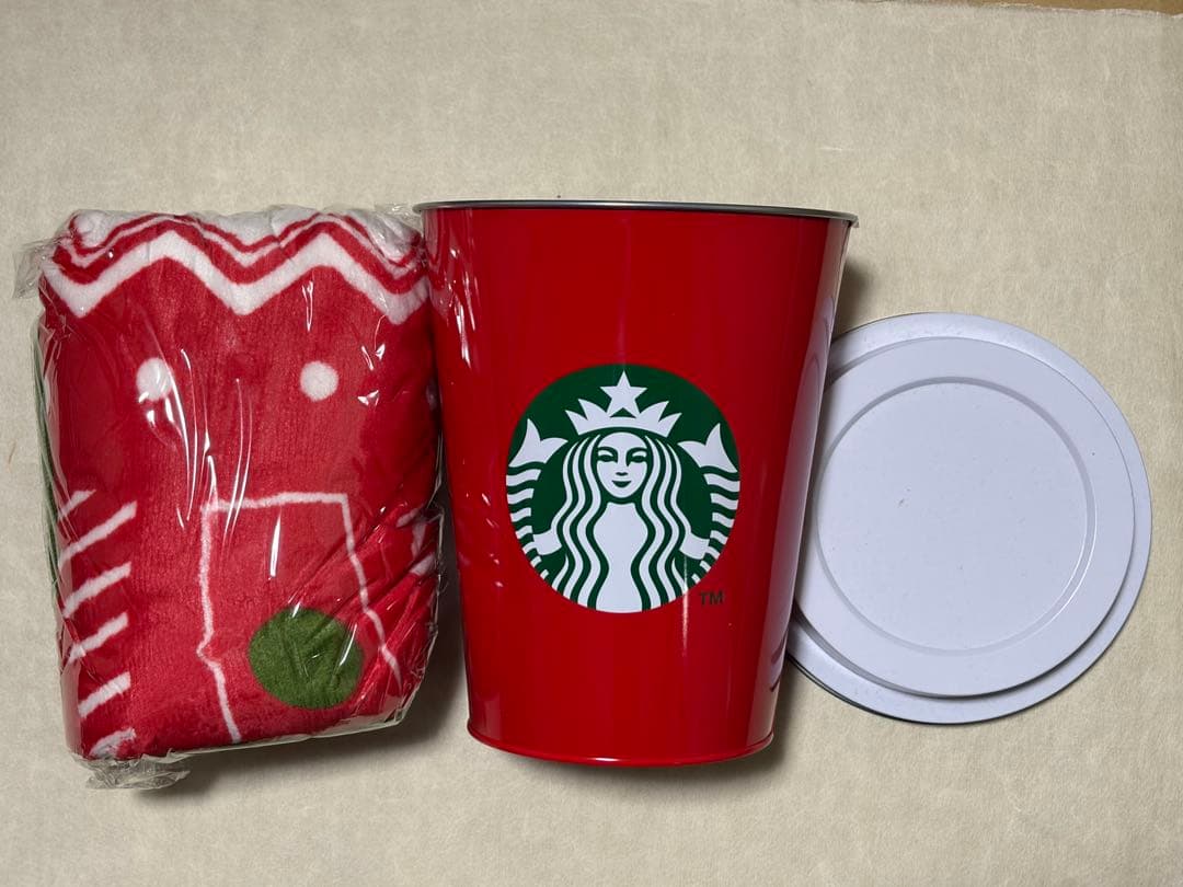 スターバックス　25周年グッズ、2019ブランケット