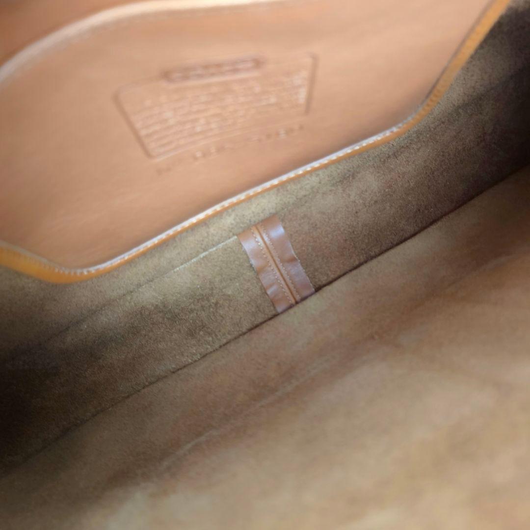 極美品 オールドコーチ ターンロック ビジネスバック ショルダーバッグ USA製