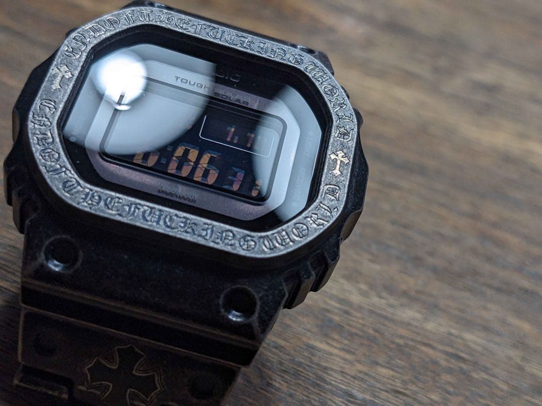 ヒ*®様 新品外装　GW-B5600 フルメタルカスタム タフソーラー　クロスモ