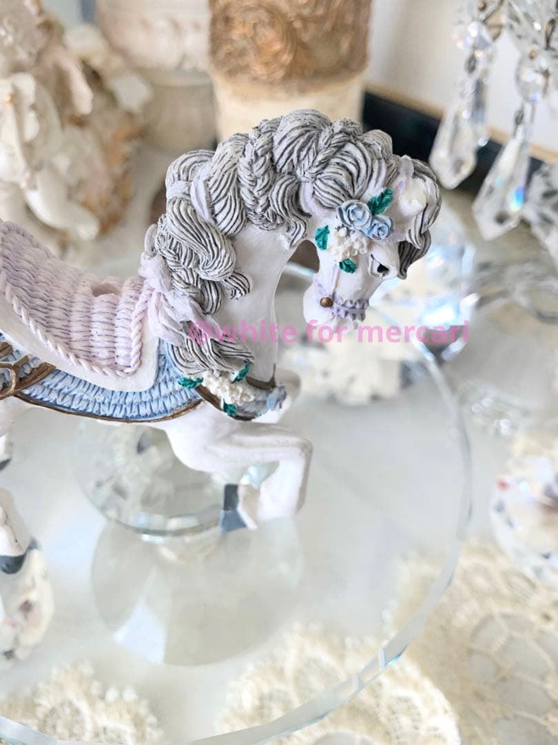 専用♡イギリス カルーセルの白馬プレゼント♡