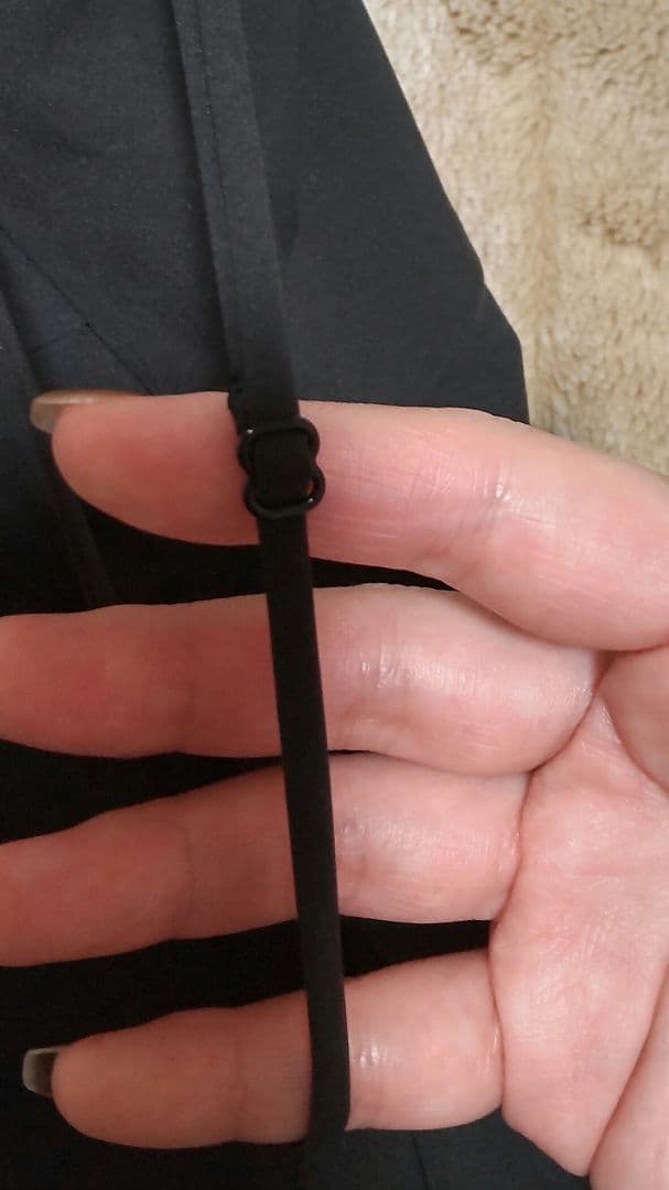 le phil SOLOTEXブロードスカラップキャミソール ブラック ルフィル