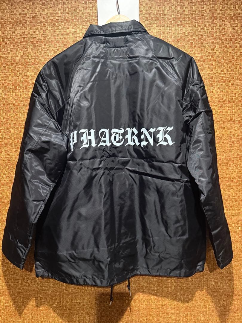 PHATRNK ブラック ナイロン ジャケット XL ファットランク