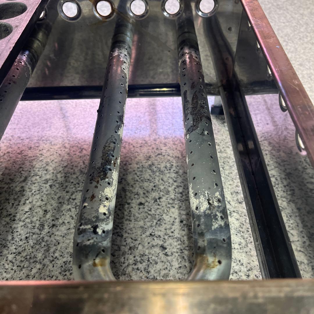 IKK プロパン たこ焼き器 28穴×2連 LPガス 鉄鋳物 業務用 格安