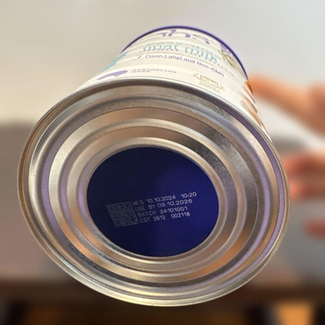 bubs オーガニック粉ミルク 0-6ヶ月 2缶セット