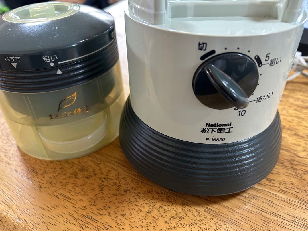 ナショナル 家庭用臼式お茶粉末器