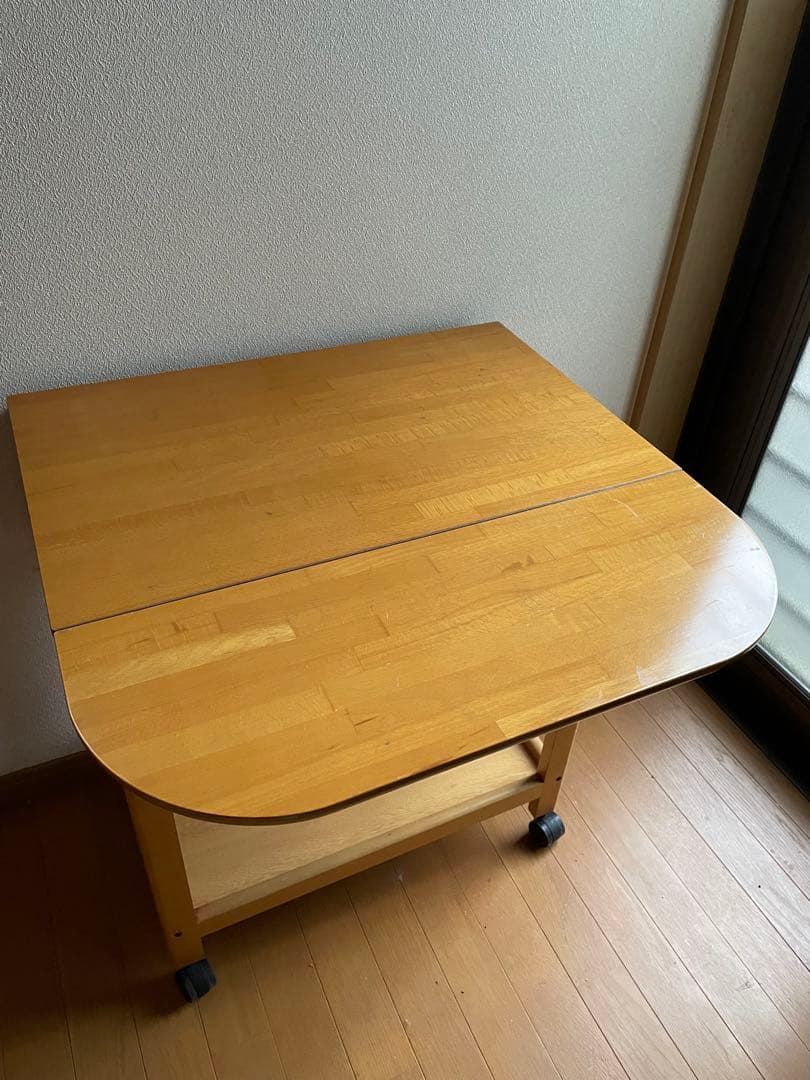 美容 ワゴン キッチン KOiZUMi 昭和レトロ キャスター付き 木製