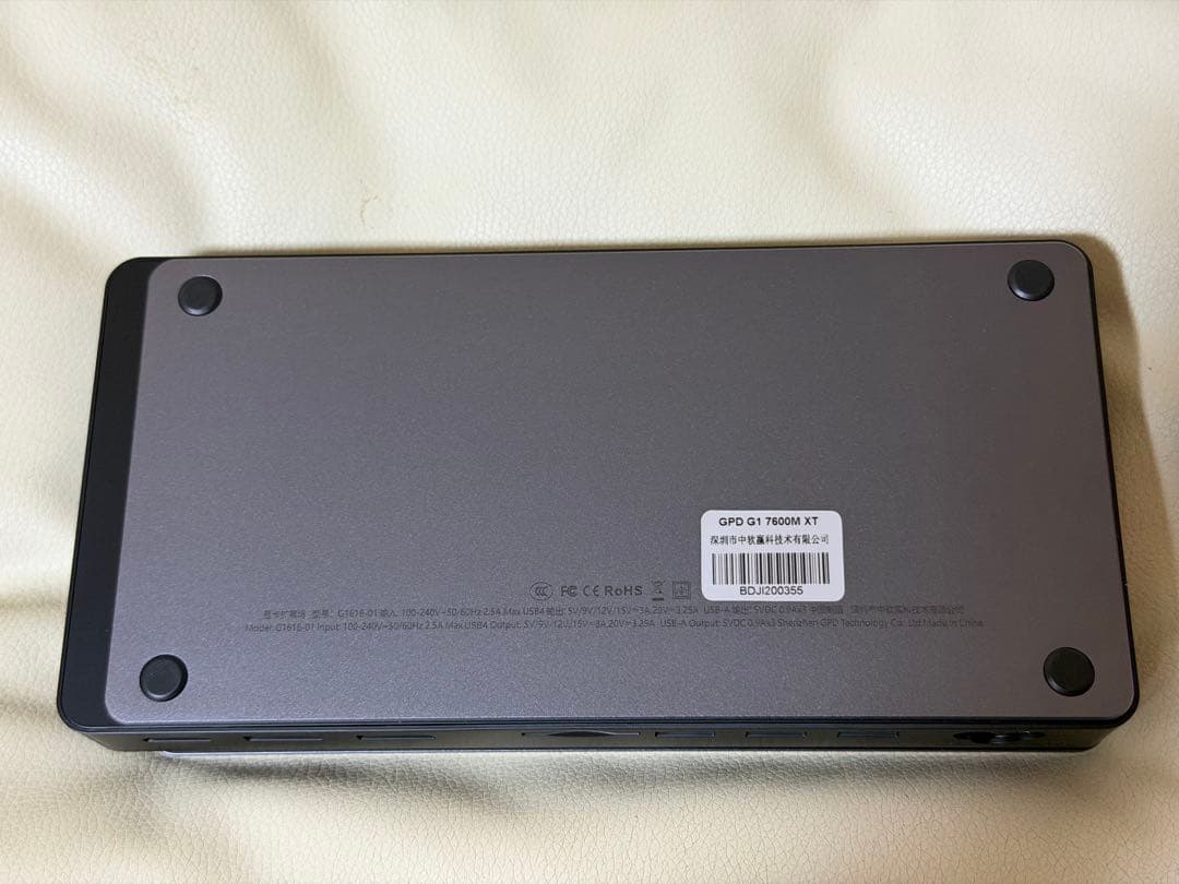 GPD G1 2024 7600M XT 美品