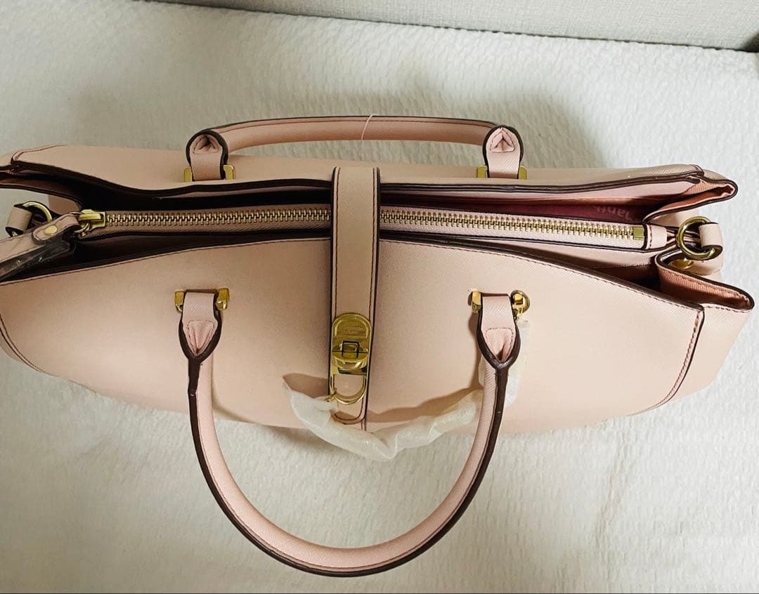 サマンサベカピンク ハンドバッグ 新品未使用ショルダーストラップ付