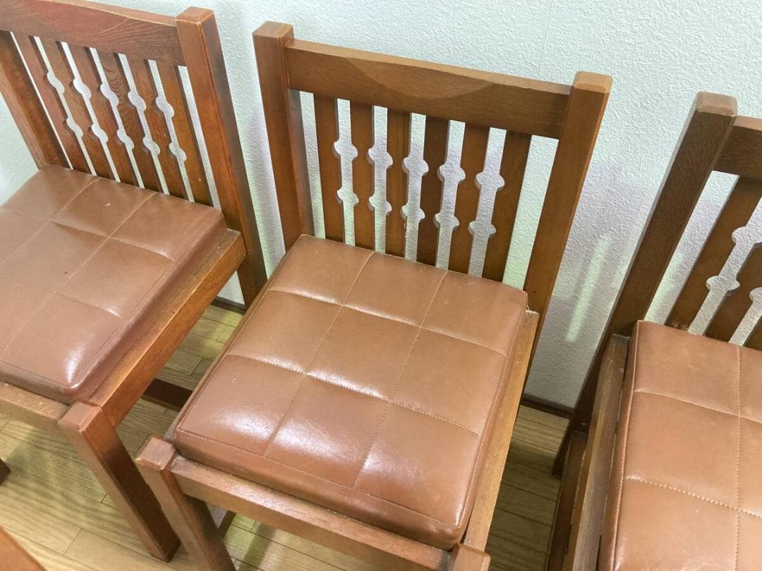 5点セット ダイニングチェア まとめ売り 5脚 店舗什器 居酒屋 喫茶店 飲食店