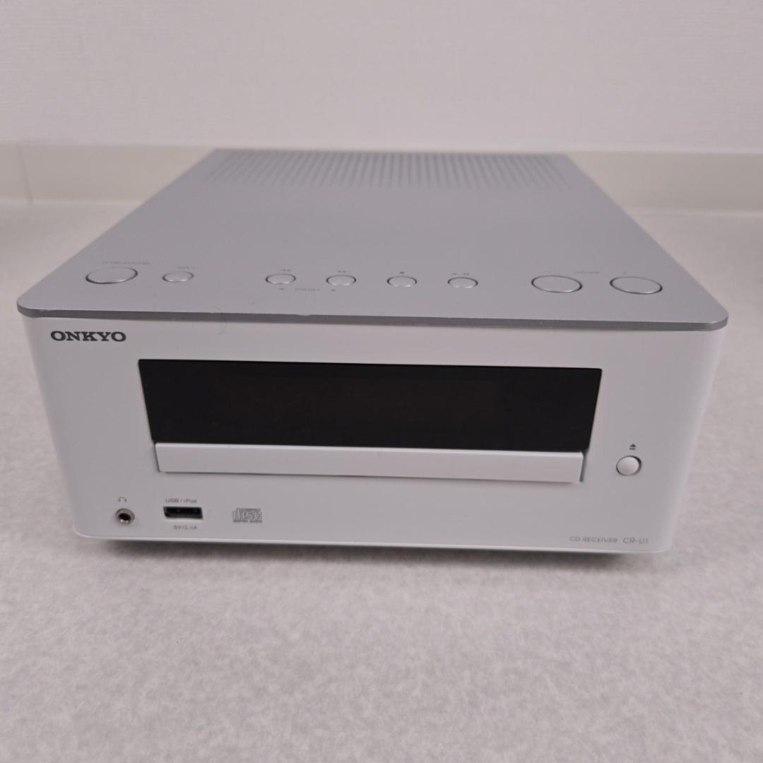 【美品】オンキヨー X-U1 CDミニコンポ ホワイト ONKYO