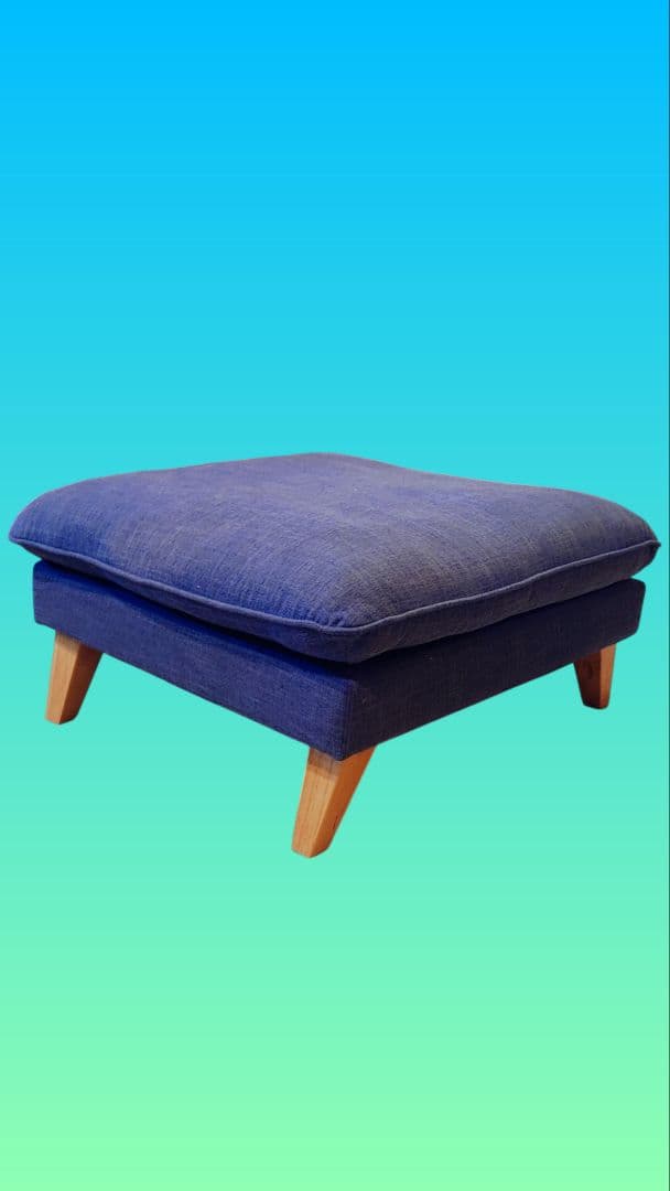 オットマン、Ottoman、デニムオットマン、デニムソファ、一人用イス、ソファー