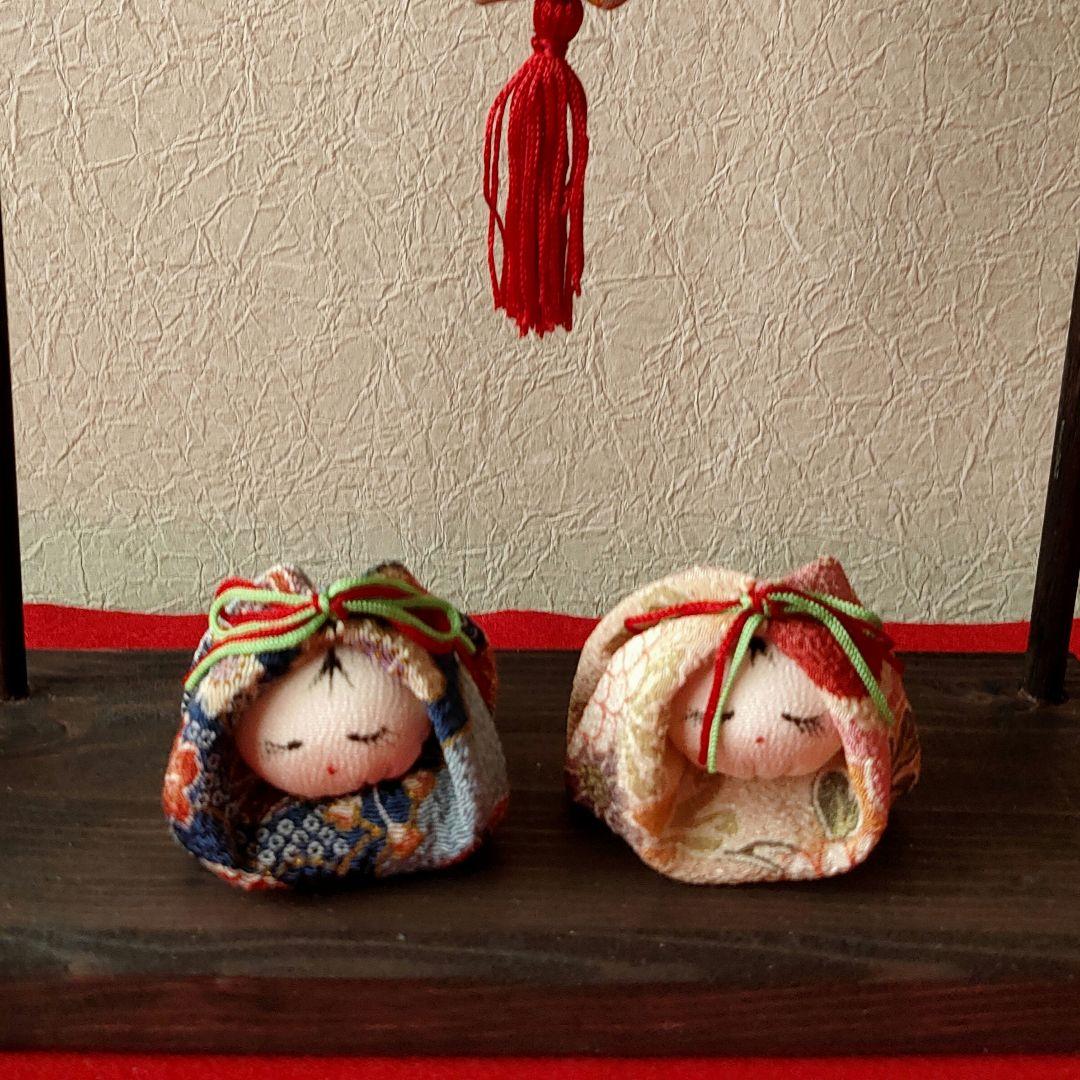 ④季節のお飾り'24＊着物＊古布＊ハンドメイド＊Urchin雑貨＊私のお雛様