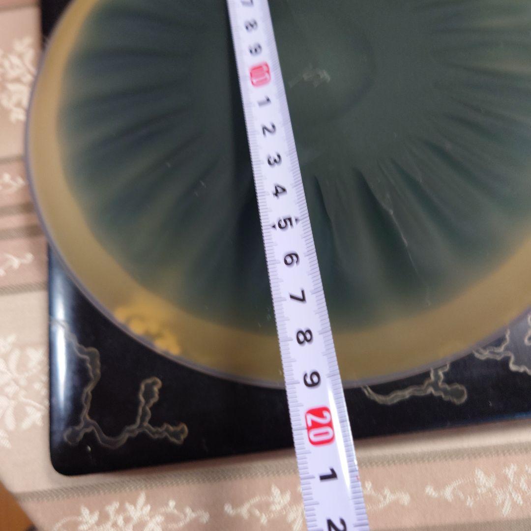 石井康治氏ガラス中皿