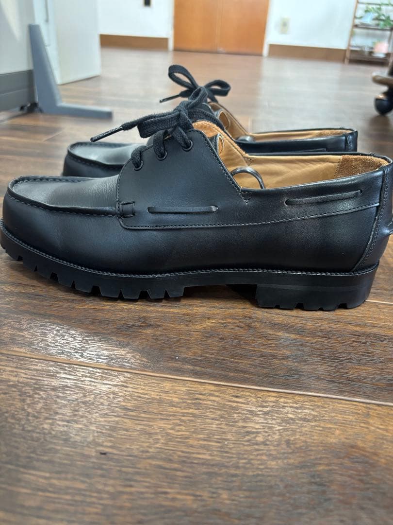 ユナイテッドアローズ ボートシューズ 革靴 デッキシューズ