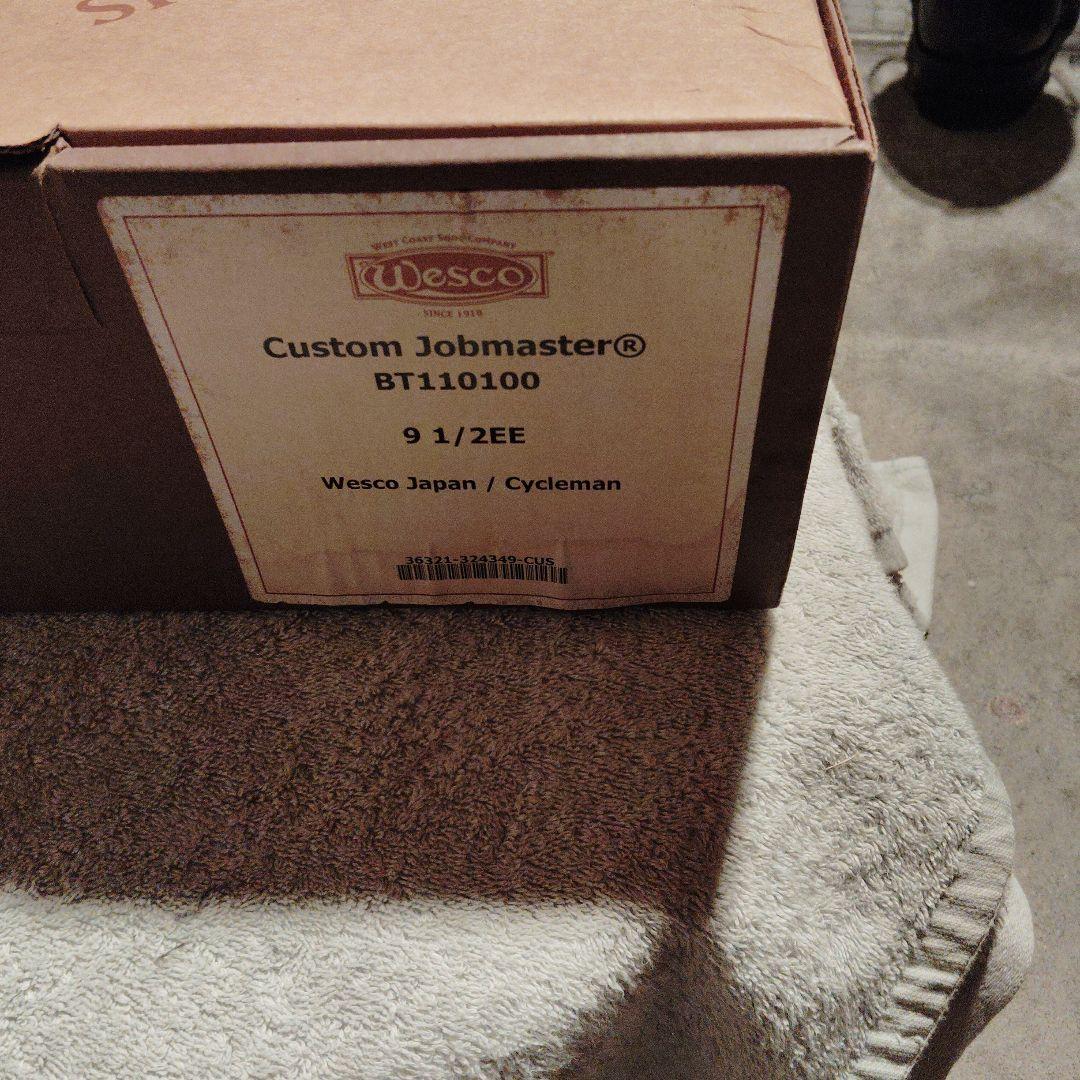 WESCO　ウエスコ　ミリタリーレザーブーツ 黒