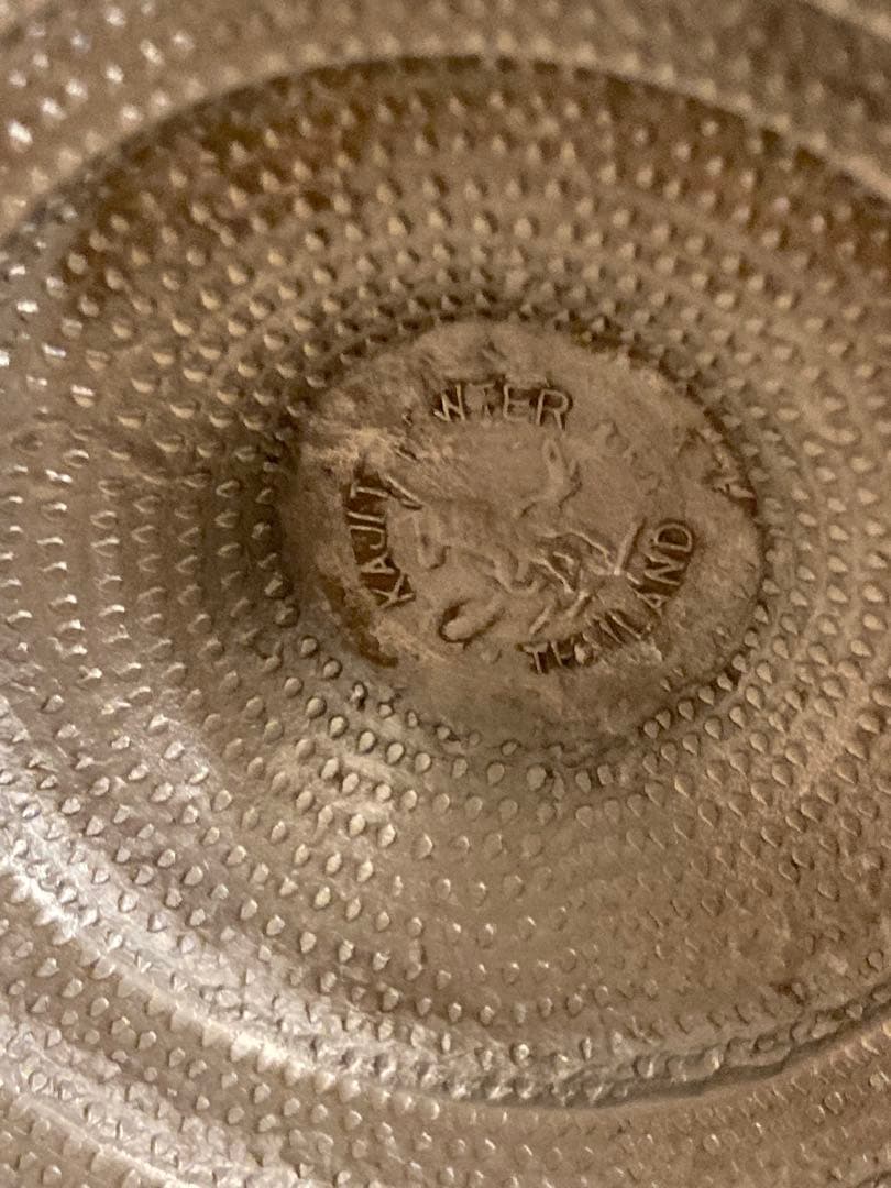 アンティーク　鷲の置物、象の花瓶　ピューター製