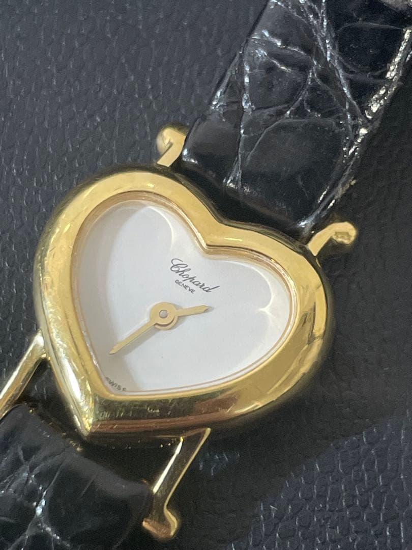 ショパール Chopard 12/7333 クラシックハート K18 腕時計