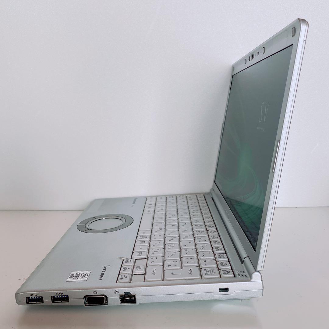 【美品】SV9爆速SSD256GB 8GBレッツノート第10世代パソコンPC