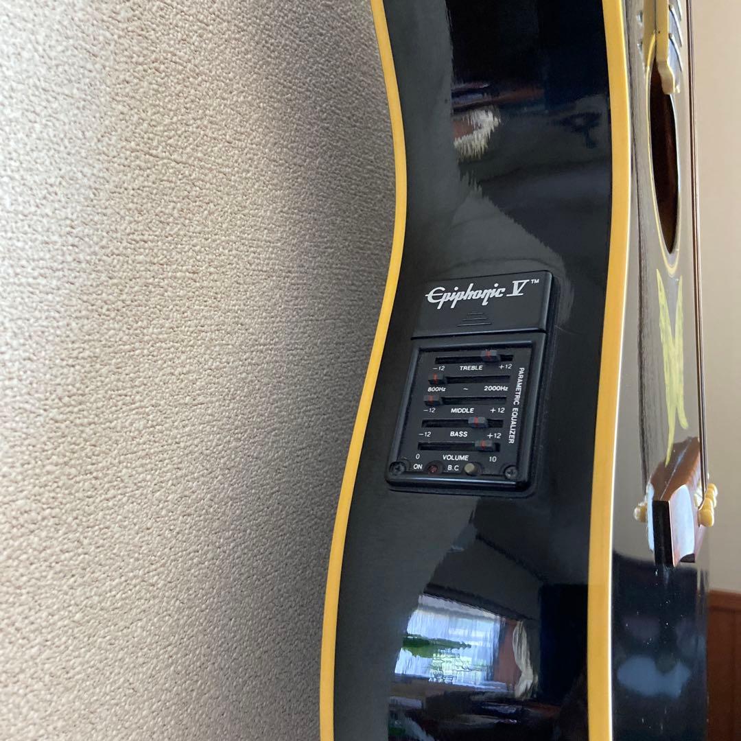 極稀少★エピフォンEO-2/B(エレアコ) Epihone EO-2/B 蝶々