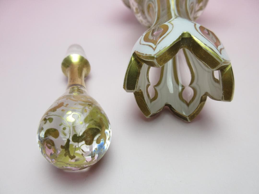 ビンテージ 金彩 花模様 洋風 デカンタ デキャンタ 70905