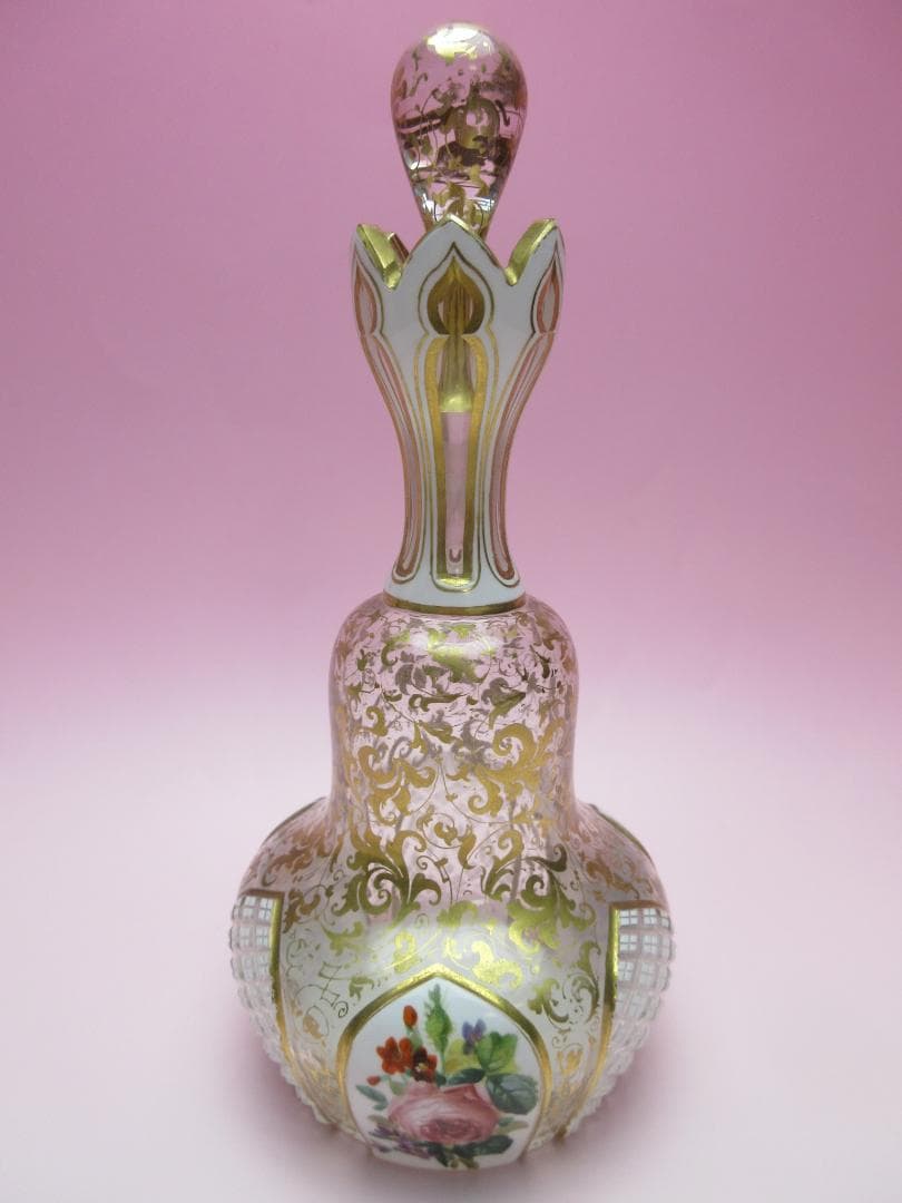 ビンテージ 金彩 花模様 洋風 デカンタ デキャンタ 70905