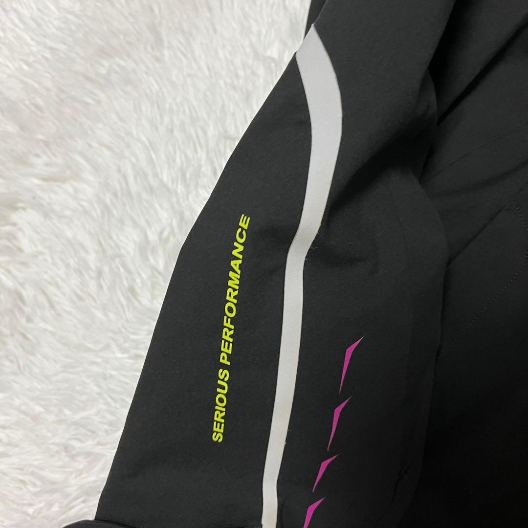 最高級 ミズノ MIZUNO スキーウェア セットアップ serious 黒