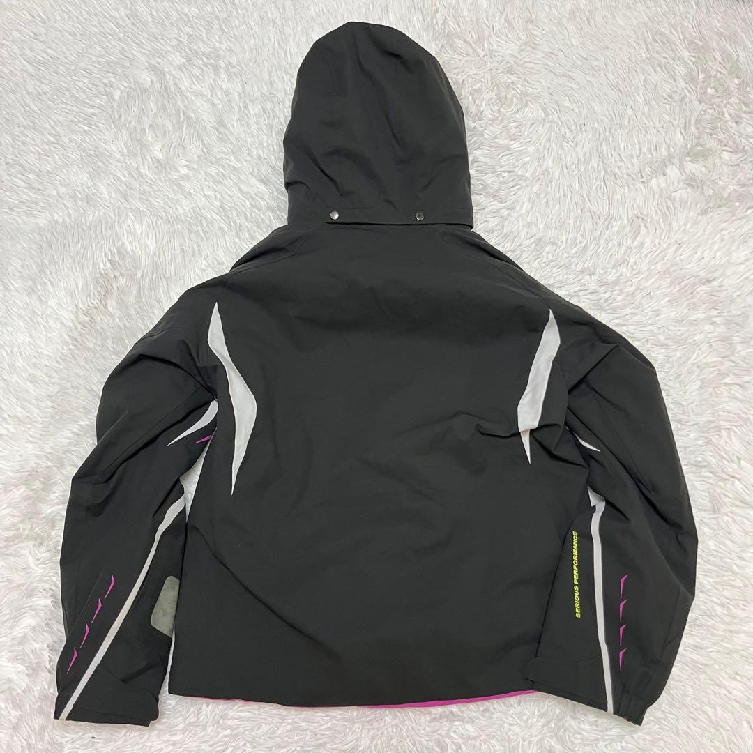 最高級 ミズノ MIZUNO スキーウェア セットアップ serious 黒