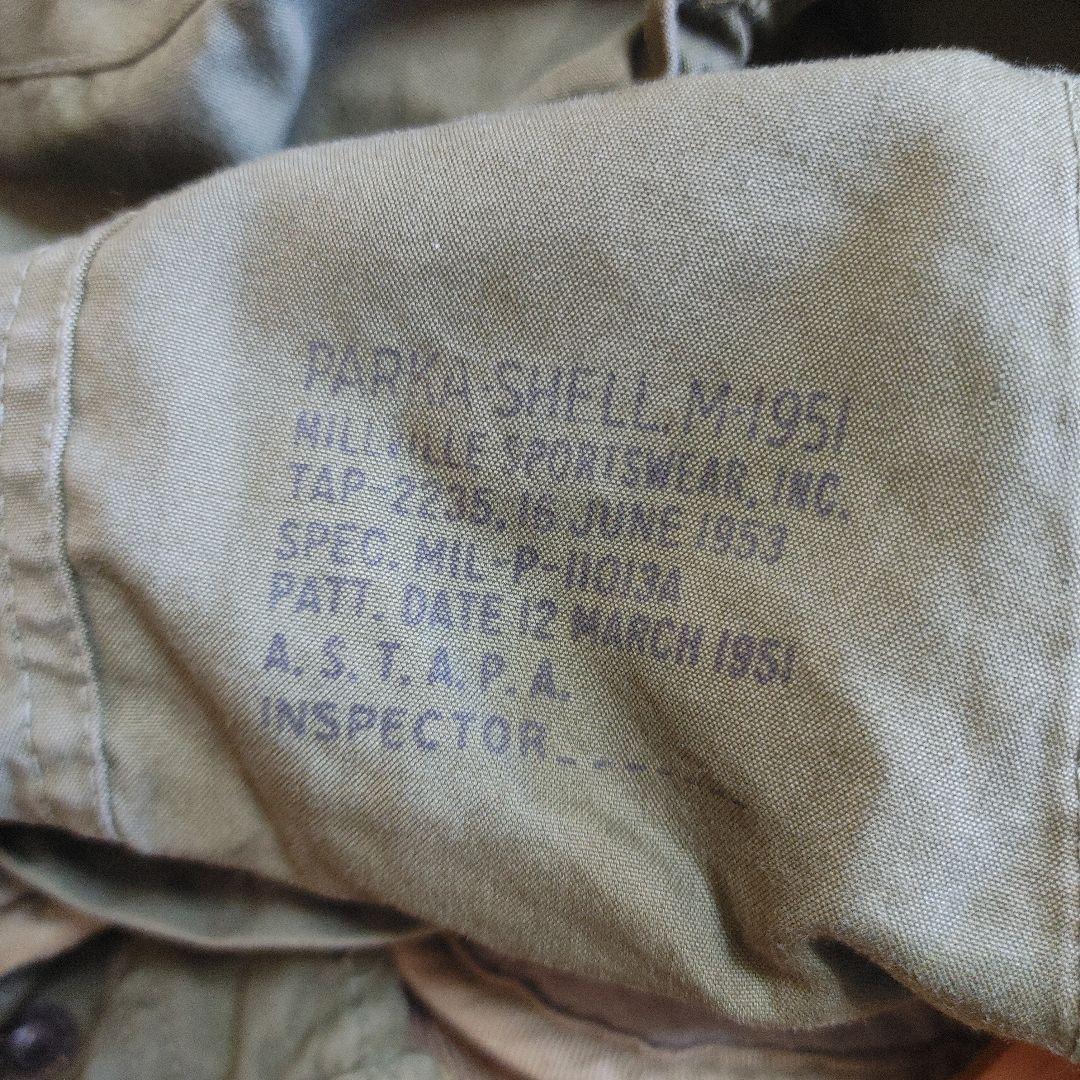 50s 米軍実物M-51パーカー　ライナー付き　モッズコート　ヴィンテージ