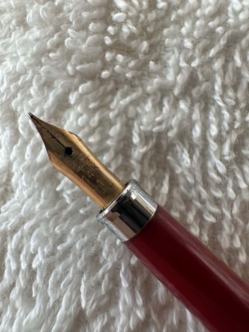 セーラー　万年筆　ペン先 14k 細字 極細