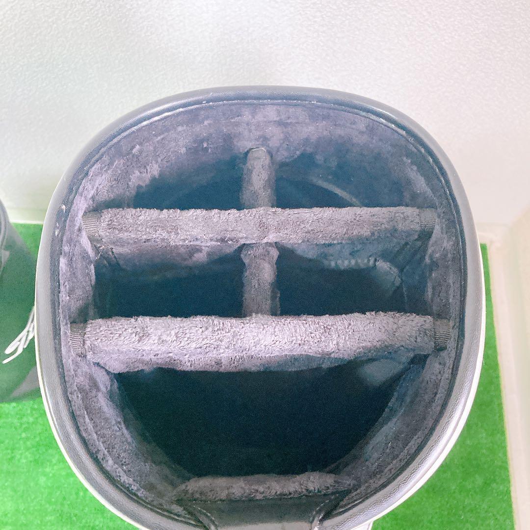 Titleist キャディバッグ CB110-BK 3点式 PVCレザー 希少