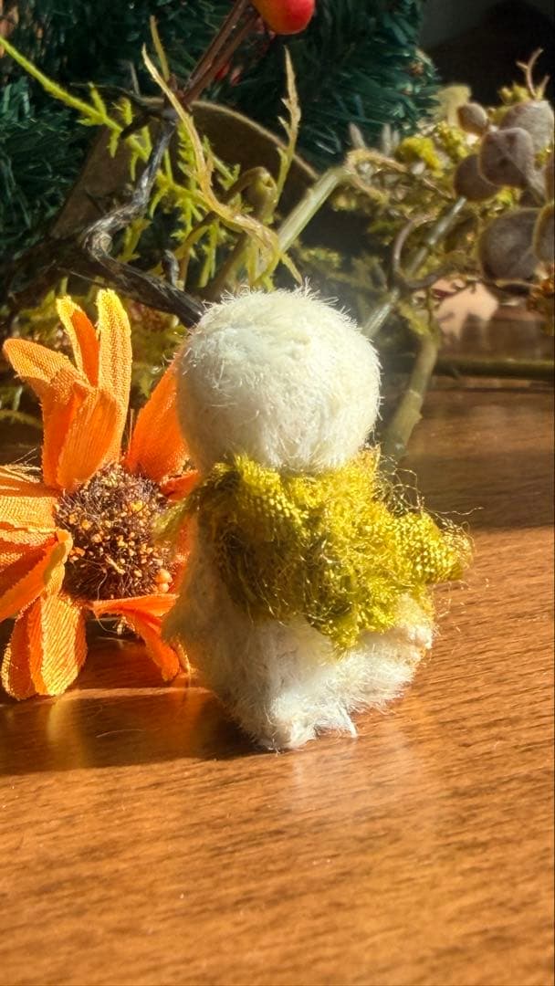 moriのえほん様　小さいアヒル　ぬいぐるみ　ミニチュア　ハンドメイド