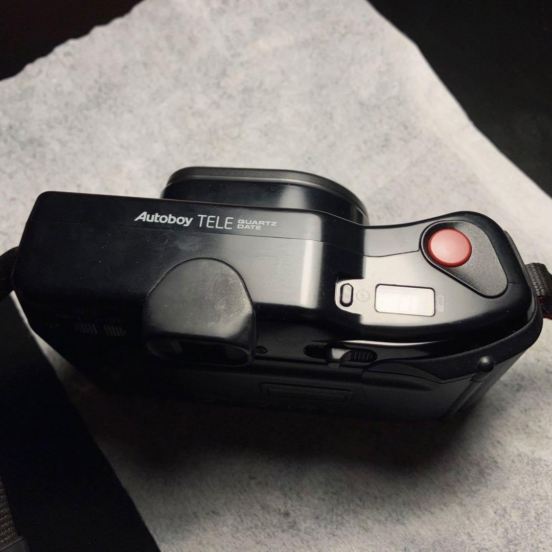 実用品Canon Autoboy TELE Quartz dateフィルムカメラ