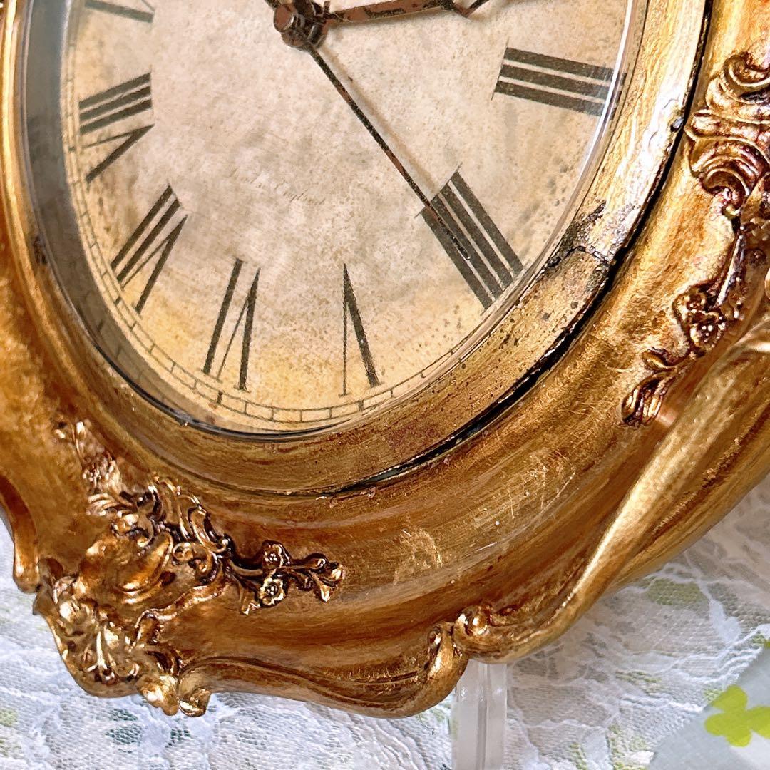 フレンチアンティーク調 壁掛け時計 GL №.1 ウォールクロック 店舗什器