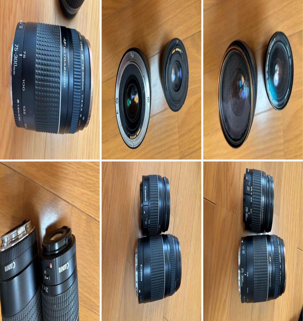 Nikon Canonフィルムカメラ ビデオカメラ レンズ まとめ売り