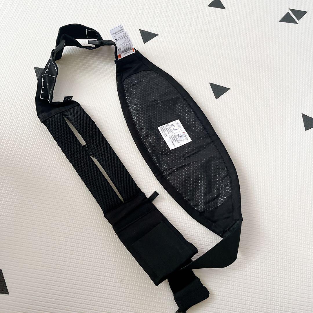 【美品】グスケット365抱っこ紐Plus（抱っこ紐+バッグ）ブラック