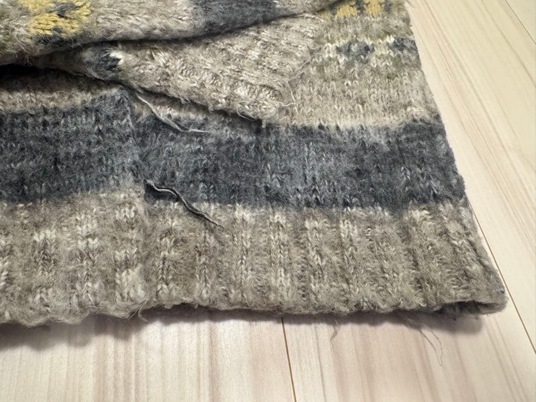 PERVERZE モヘア カーディガン 2022 gray セーター パーバーズ